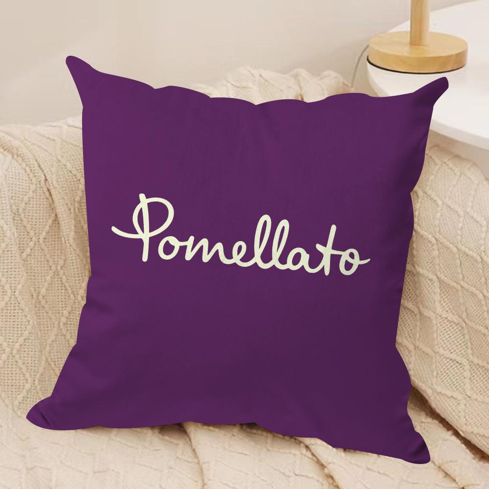 

Jewelry PPomellato Cushion Cover Silky Short Plush DoubleSided Printed Pillow Case for Sofa All Seasons Home Decor Gift 30x30cm