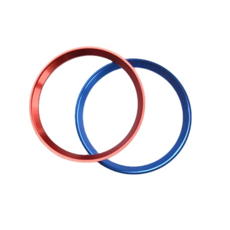 For Mercedes Benz GLE CLA GLA W213 W246 W205 C117 Ratt Senterring-klistremerke Bil Panel Trim Cover Dekoration Accessories