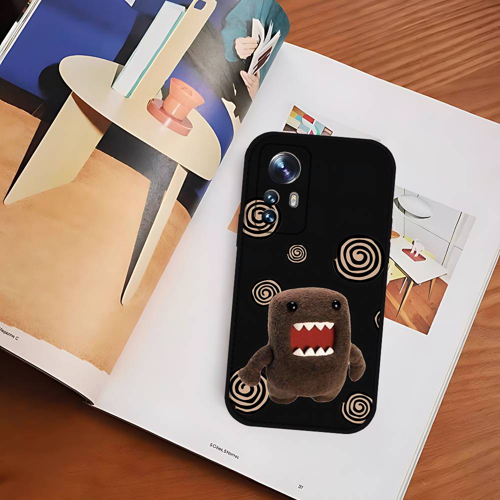Cute D-Domo Kun-s Phone Case For Xiaomi Redmi 13 12 13 12C 14C Redmi Note 14 13 12 Pro Plus 12S 11S 11 10S Soft Cover