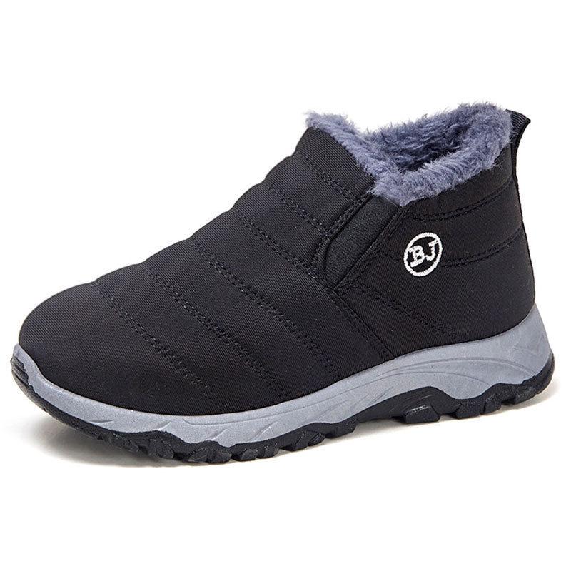 Large Size Winter Cotton Shoes New Velvet Thickened Warm Snow Boots Men's and Women's Boots