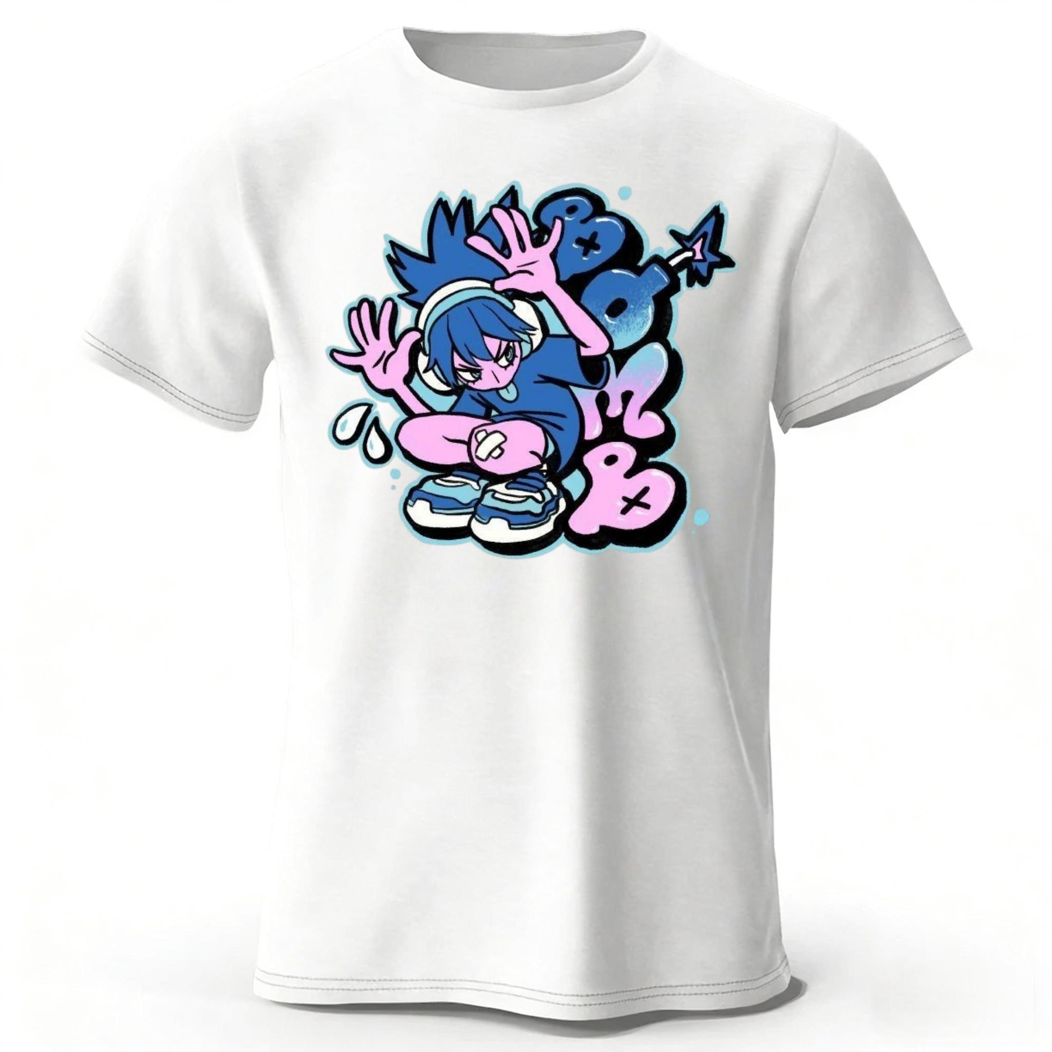 

Summer Trendy Street Hiphop Girl Pure Cotton Short Sleeved MenWomen Daily Street Wear Plus Size Comfortable Casual Tshirt 4XL