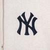 New Era X MLB Collaboration New York Yankees Letter Logo Pullover Hoodie Unisex sweatshirt Oatmeal 13781158