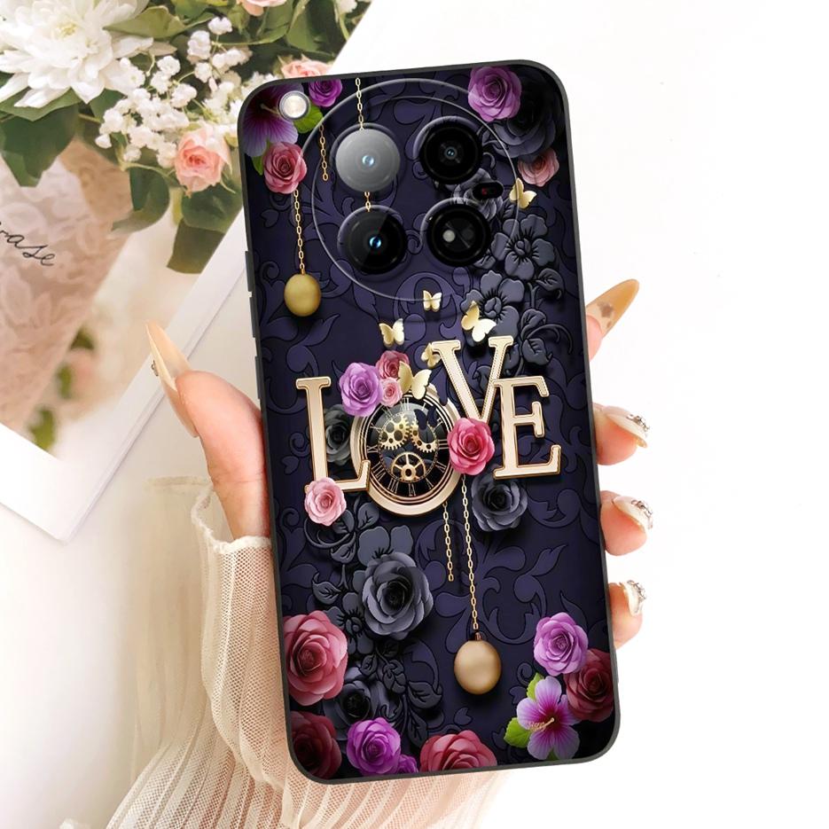 For Infinix Zero 40 4G Case X6860 Cute Cat Duck Cartoon Cover Soft TPU Matte Phone Case For Infinix Zero 40 5G X6861 Zero40 Bags