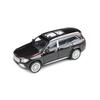 JADI Mercedes-Maybach GLS Obsidian Black/Rubellite Red LHD 1/64 Scale Model PA55304
