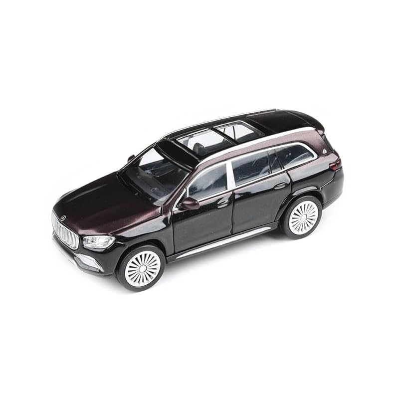 

JADI Mercedes-Maybach GLS Obsidian Black/Rubellite Red LHD модель масштабу 1/64 PA55304