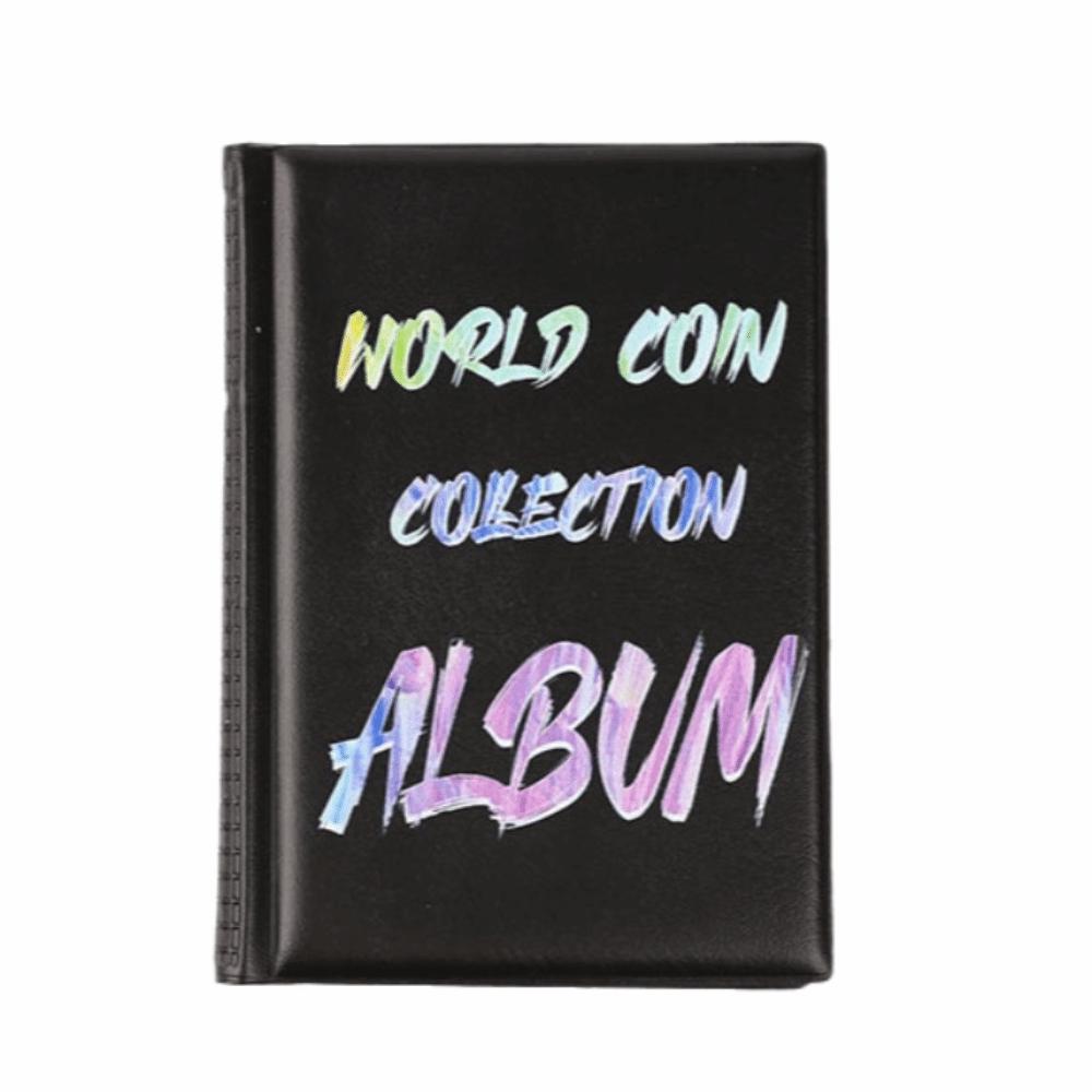 

120 Pockets Coin Collector 10 Pages PU Leather Mini Penny Coin Storage Bag Penny Album Gifts Coin Holder Albums for Collectors