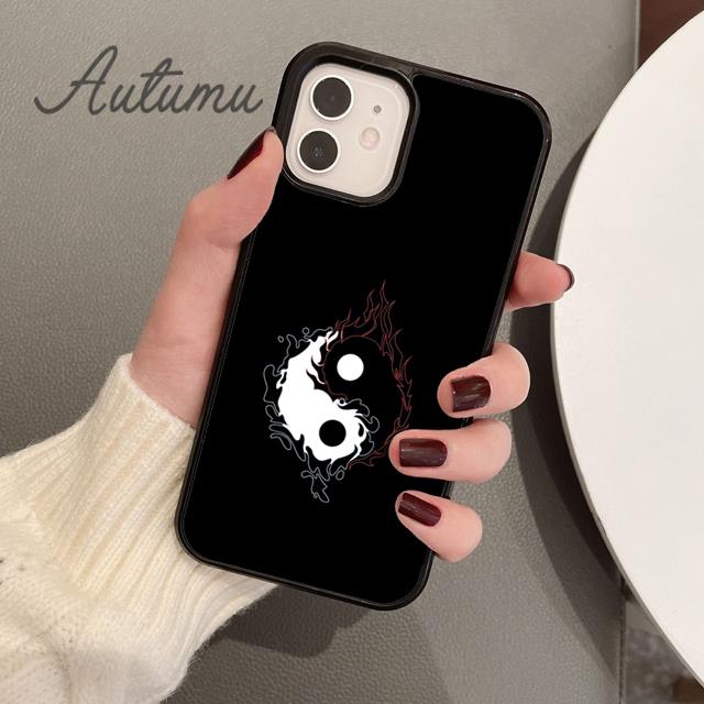 

Чехол для телефона с восемью диаграммами Taiji Yin Yang для iPhone 11 12 13 14 Pro Max mini XR XS SE 2020 7 8 Plus Samsung S21 S22 Samsung S22ultra