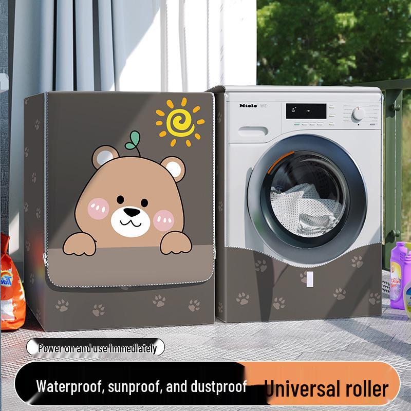 Waterproof Sunproof Cover for 10kg Fully Automatic Washing Machines
