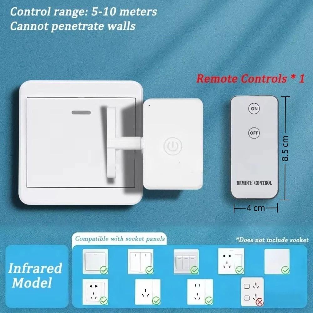 Wireless Control Light Switch Off Tool Automatic USB Rechargeable Button Pusher Intelligent Remote Control Switch