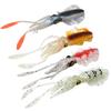 15cm 20g Silicone Soft Artificial Rubber Luminous/UV Squid Jig Fishing Lures For Sea Fishing Trolling Wobbler Bait Fishing Tackl
