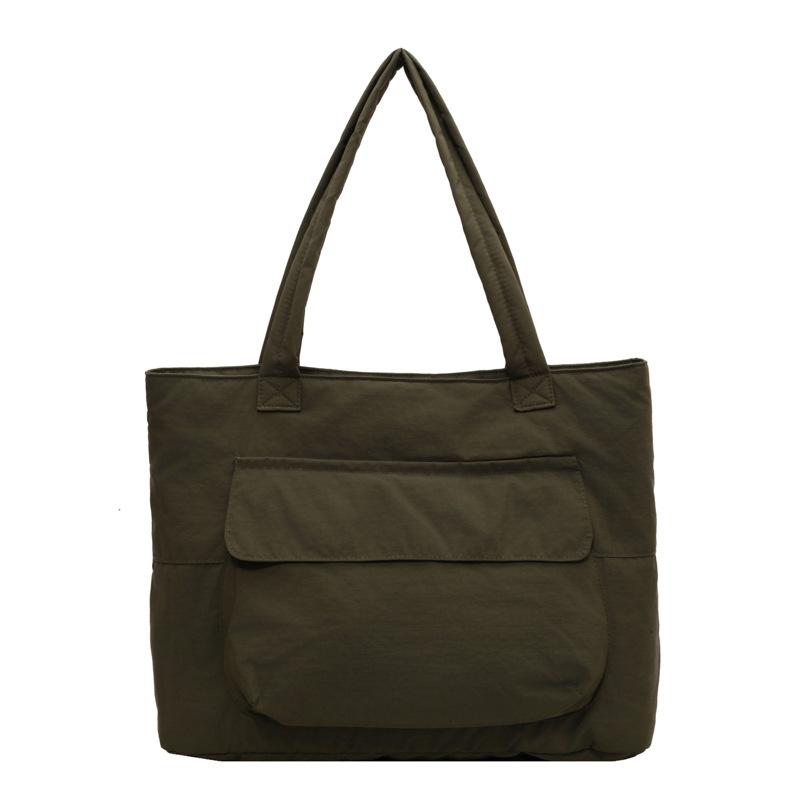 Fashion Versatile Handbag Large Capacity Bag Women's Commuter Nylon Bag Student Class Shoulder Bag Personalized Tote Bag