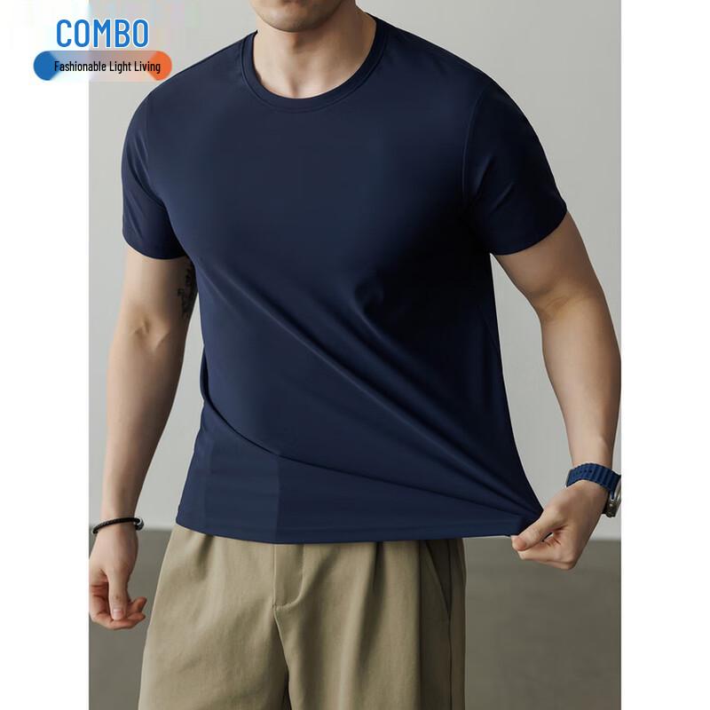 

Comfor Men s Cooling Round Neck Short Sleeve T-Shirt 4XL