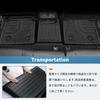 New T33 Floor 3D TPE Easy 3D Custom Interior Protective Set T33 Series Floor X-TRAIL Mats, Vehicle-Specific Design, Material, Non-Slip,