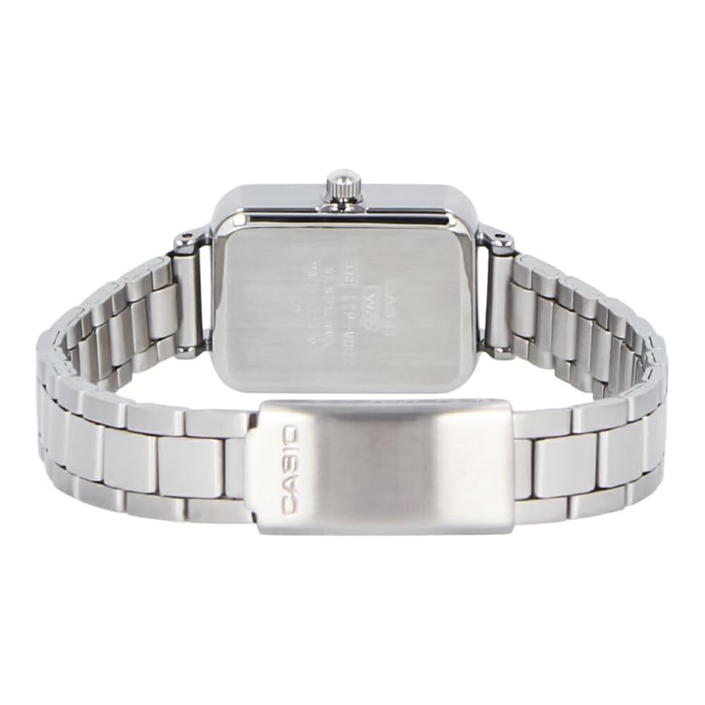 CASIO Cheap Casio Women's Quartz Analog Watch, Brass and Stainless Steel, Silver/Ice Blue, LTP-V009D-2E [Parallel Import]