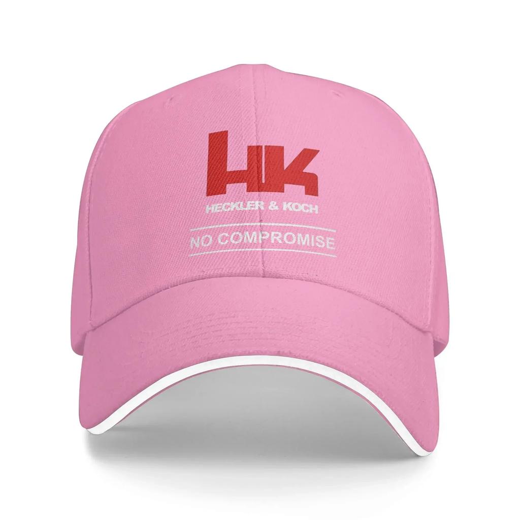 Sommer Heckler & Koch Firearms Baseballkappe Kein Kompromiss Mit HK Klassischem Aufdruck Sonnenhut Damen Herren Hohe Qualität Snapback