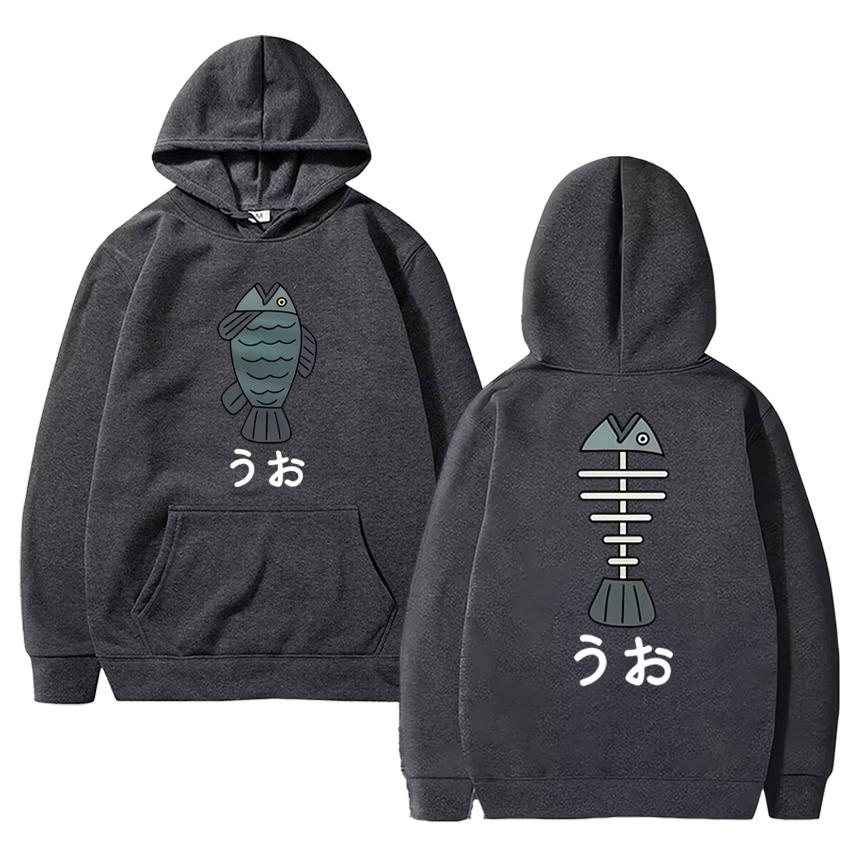 2025 Harajuku Anime Cartoon Dandadan Double Sided Print Sweatshirt Autumn Winter Men Women Casual Hoodie Unisex Cotton Pullovers