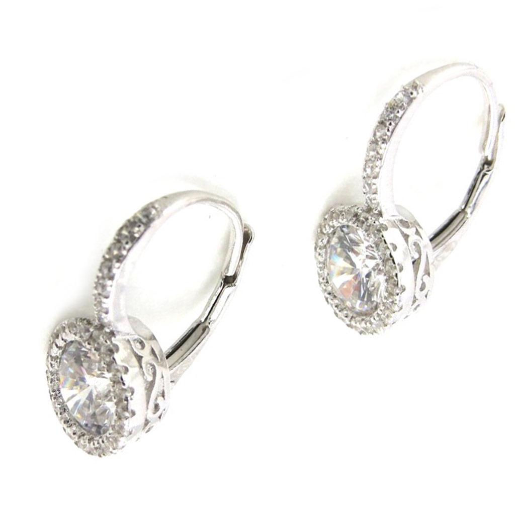 Les Trésors De Lily [M9600] - White 'Sissi' Silver Sleepers