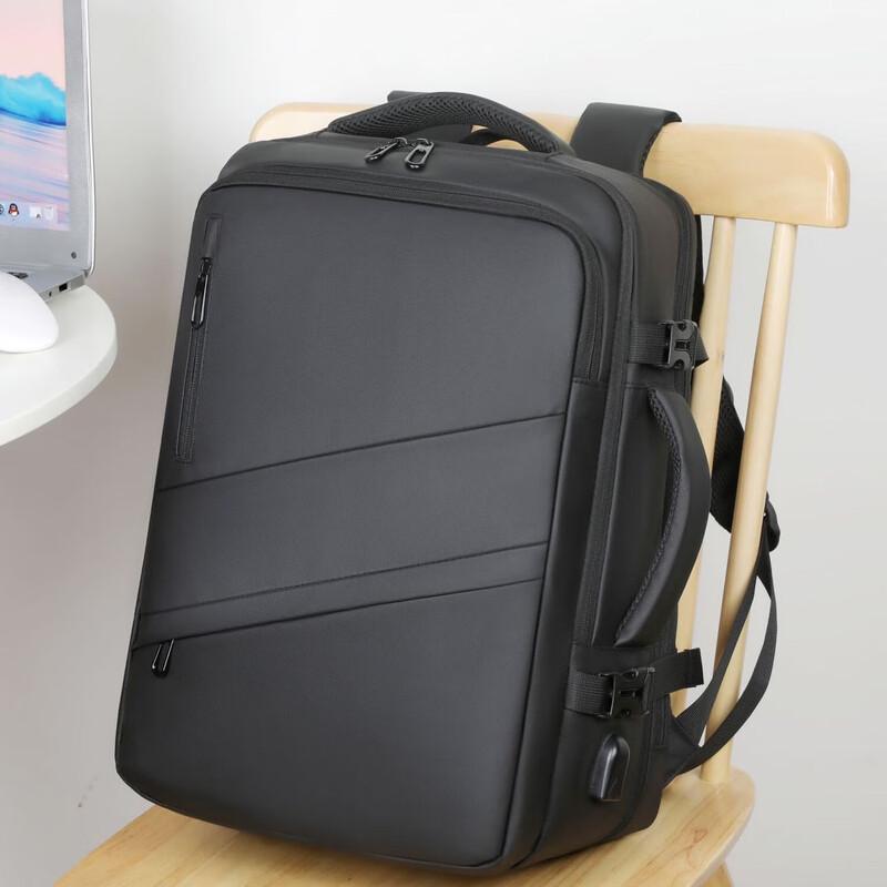 Li Shen Men s Expandable Business Casual Laptop Backpack