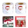 600PCS Christmas Santa Wrapping Labels 2.8inch Self-Adhesive Christmas Name Sticker for Envelopes Box Cards Candy Bag