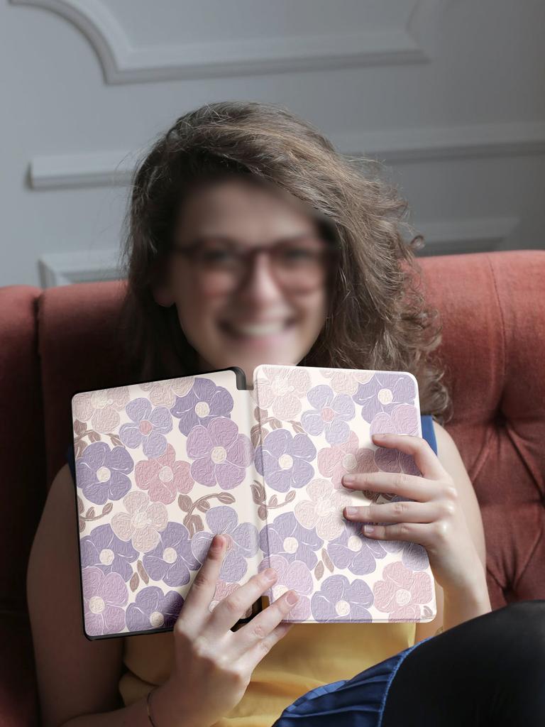 Kindle Case Fits All-New 6" Kindle (11th Generation, 2026 Release)/ Kindle (10th Gen,2019) Flowers Shell Cover