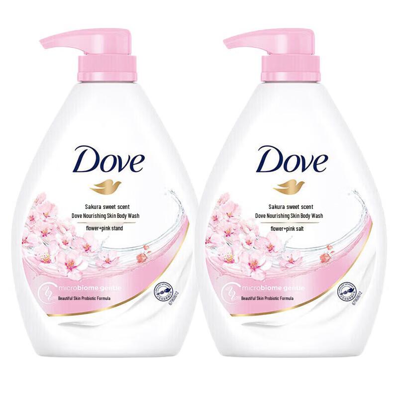 DOVE Cherry Blossom Sweet Scent Moisturizing Shower Gel