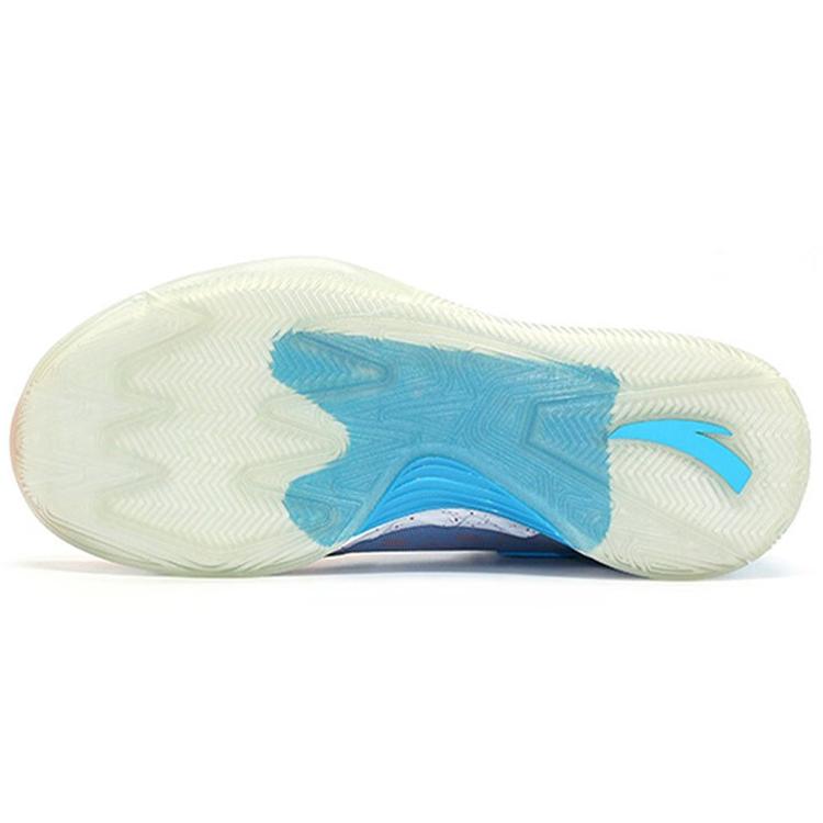 New Anta KT2 KT Cushioning Anti Slip And Wear Resistant Low Top Performance Basketball Shoes White Red Blue
