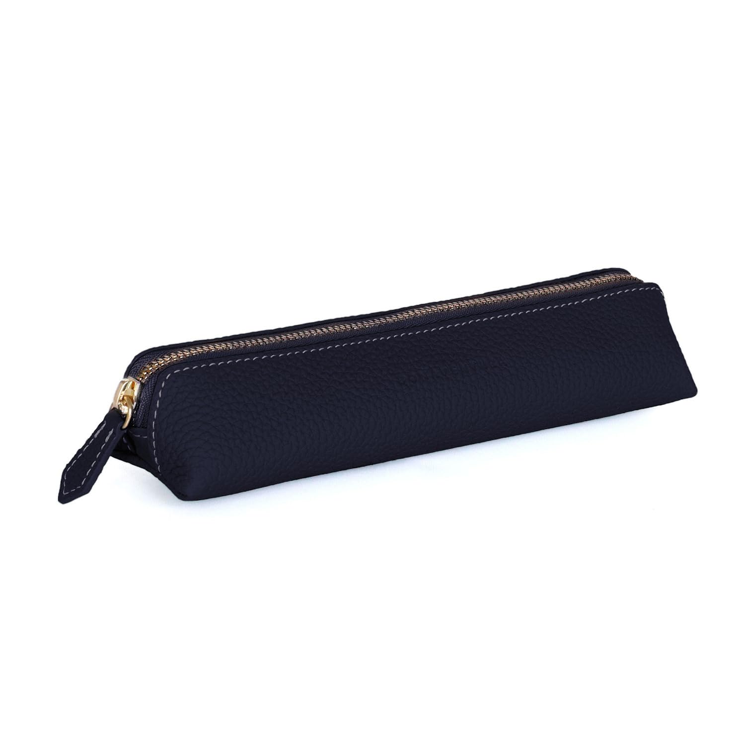 

Bonaventura Shrink Leather Pencil Case (Navy) - Made with the finest European leather. A great gift idea! BPNT1-NA