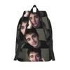 C-Charles Leclerc Classical Backpack Lightweight Student Business  Daypack for Men Women Laptop Canvas Bags