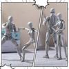 Bewegliche Gelenke SH Figuarts Mannequin Body Kun Actionfiguren Modell zum Zeichnen Malen Verschiedene Gesten Modellständer