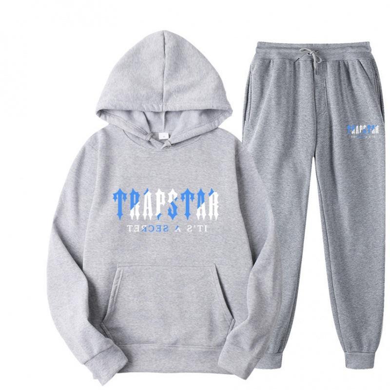 2023 New Fashion Men's and Women's Hoodies Set Fleece Sweater Casual Sports Two-piece Set Couple Set