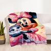 Mickey Minnie'S Festive Blanket Decor Throw For Sofa Couch Office Bed Picnics for All Occasions Cozy Home Lovers Ideal Gift For Birthday Y47