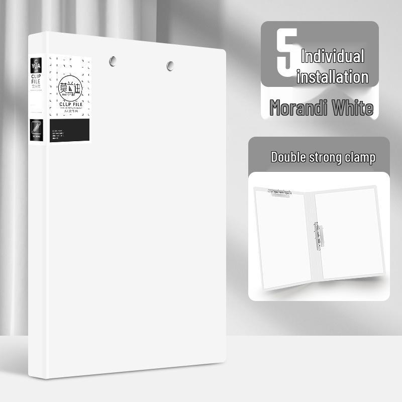 Thickened Test Paper Data Folder: Durable Clipboard for Students and Offices