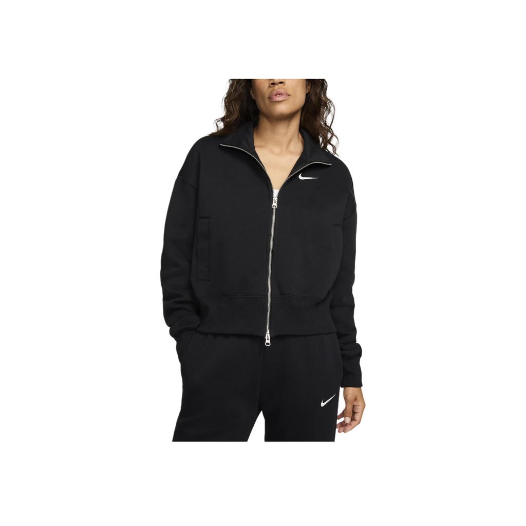 Nike Sportswear Phoenix Fleece Oversized Track Jacket Women Jacket Black FZ3204-010