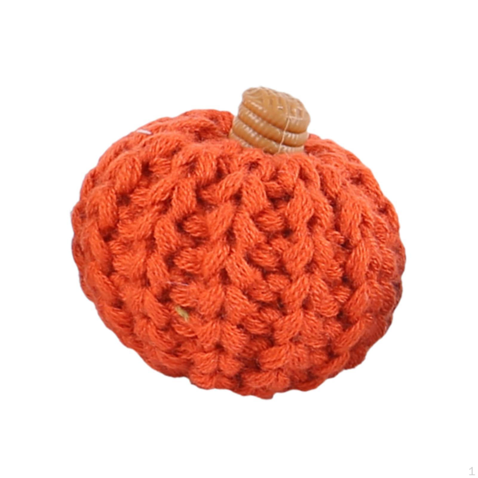

Artificial Pumpkin Ornament Festive Ornaments Home Decor Mini Simulation for Fireplace помаранчевий