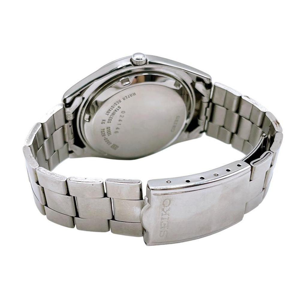 [USED] Seiko 7S26-0060 Watch, Size 5, Silver, Black, Unisex