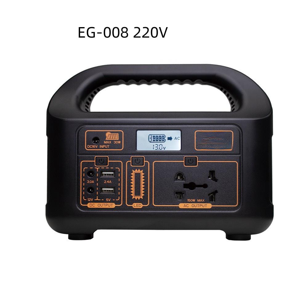 150W LED Display Mobile Energy Storage Power Station Travel Camping Emergency Power Bank Portable Outdoor Power Supply