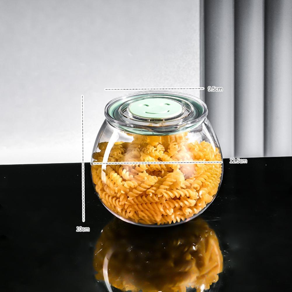 New Transparent Rice Bucket Barrel Sealed Large-Capacity Rice Storage Bin Moisture-proof Plastic Pickle Jar Household