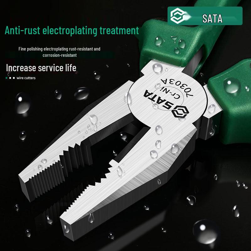 Sata Carbon Steel Needle Nose Pliers