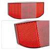 Quickly Attach Reflective Panel Suit Cycling Bicycles Rear Reflectors Light for Various Bike Types