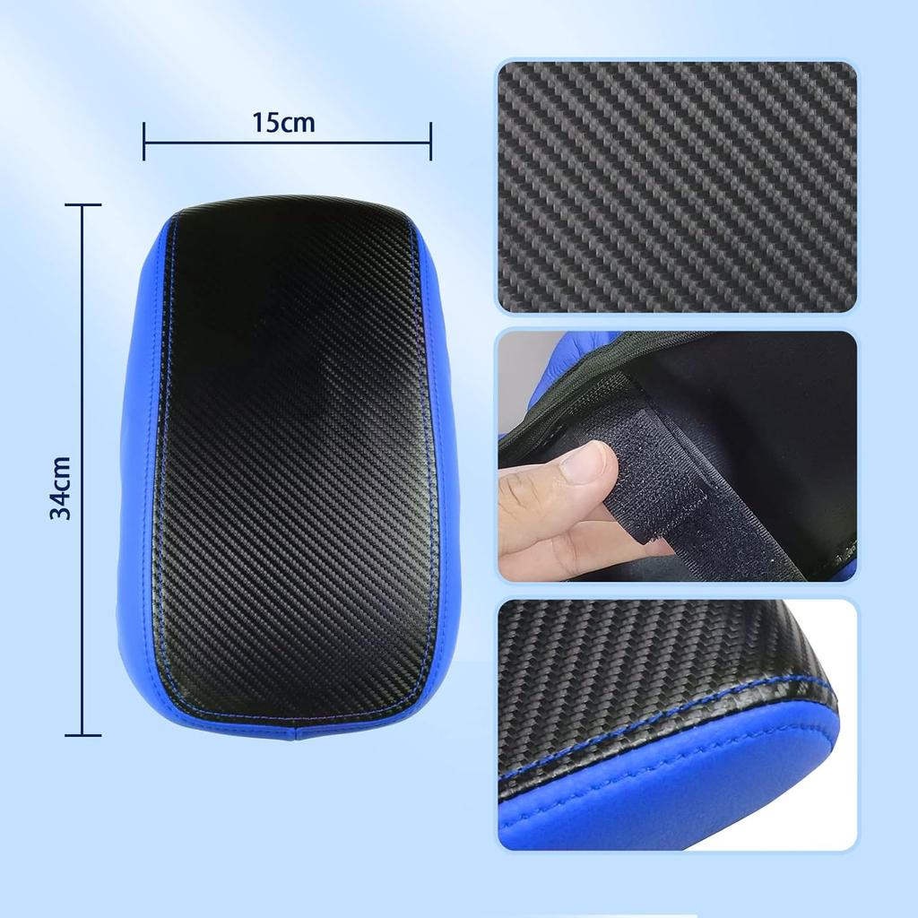 2022-2025 2026 Maverick Center Console Cover for Frod Maverick (XL/XLT/Lariat/Tremor/Lobo), Waterproof&Anti-Scratch Leather Armrest Cover 2023 2024