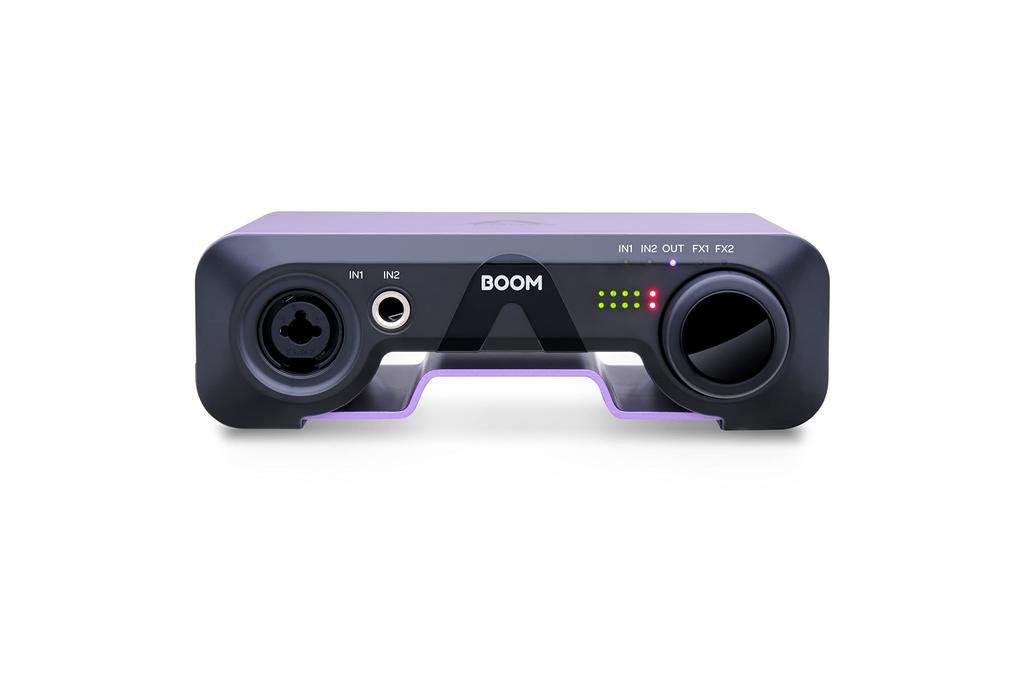 Apogee BOOM Audio USB 2 Ieșiri Căști Mac Windows Hardware USB Ideal pentru Microfoane Dinamice Interfață, In/3 (Ieșire de 0 ohmi), & Compatibil,