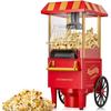 Retro Popcornmaschine 1200 W für Zuhause Heißluft-Popcornmaschine, fettfreie Popcornmaschine, ohne Öl, A2