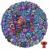 10/50/100/200pcs Funny Cute Cartoon Neon Graffiti Stickers Decals Toys Waterproof DIY Laptop Suitcase Diary Cool Sticker
