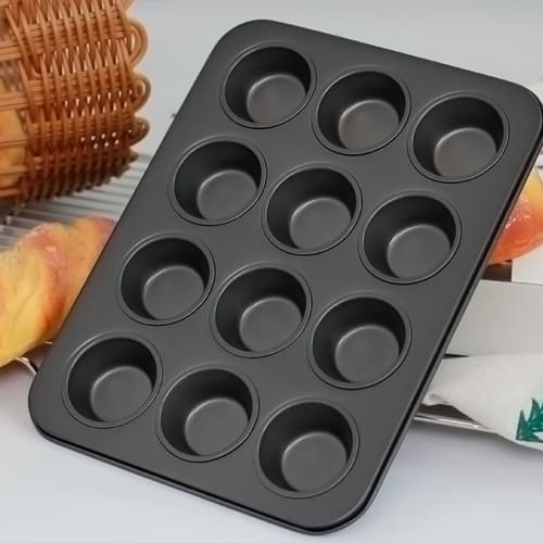Mini baking tray, perfect for baking financiers, muffins, muffin cups, and cupcakes. Waterproof, oil-resistant, sturdy, and durable, this durable baki