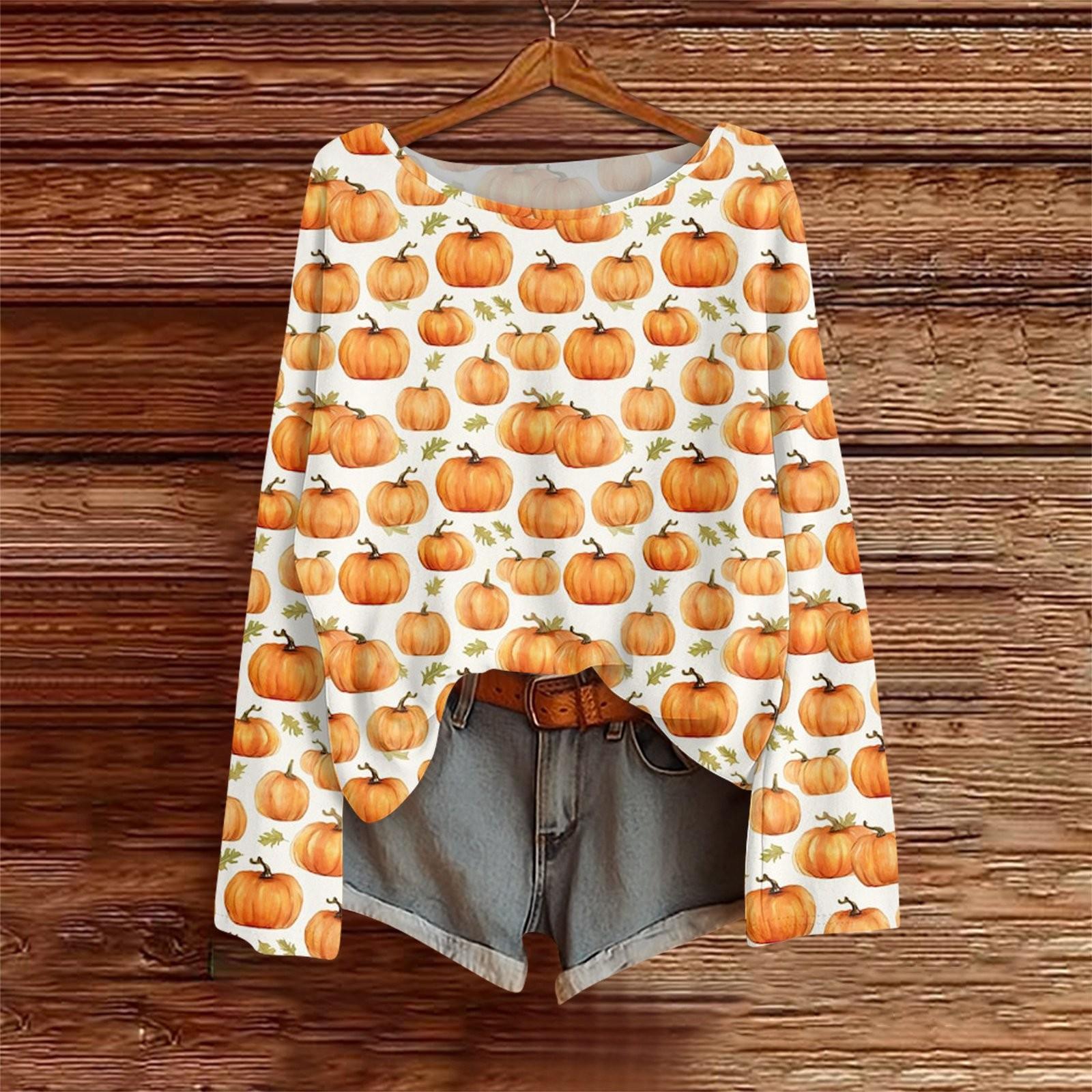 

Рубашки с длинным рукавом для женщин, футболки с принтом, блузки, повседневные базовые топы больших размеров, пуловеры XL жёлтый