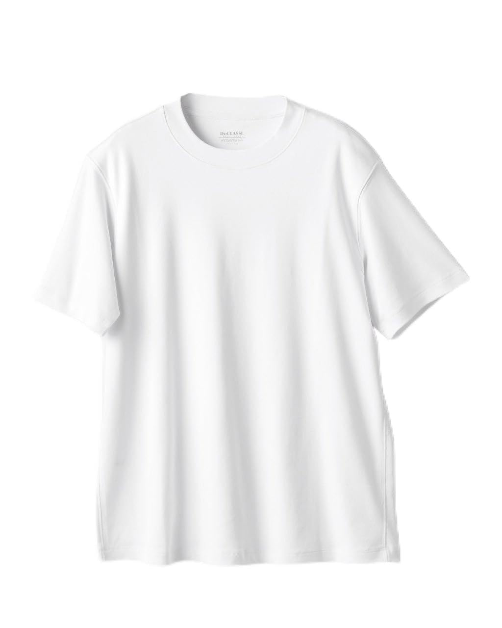 

Мужская футболка с коротким рукавом, круглым вырезом спереди, 55958 M Белая [Делюкс] белый