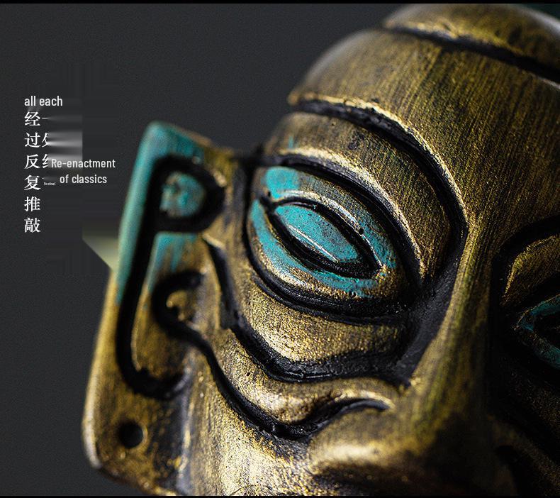 Sanxingdui Aztec Kulturní Kreativní Žertovná Píšťalka