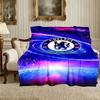 1 stuks Chelsea FC Deken, Home Bedrukt Plaid - Zachte Deken Cadeau voor Familie, Wasbare Bank Bed Deken