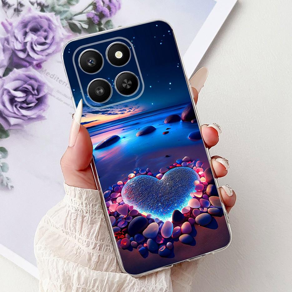 For Honor 400 Smart 5G Case LGN-NX1 Luxury Butterfly Painted Cover Soft Silicone Case For Honor X7d HonorX7d Honor400 Smart Bags