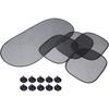 A51K-Car Window Shades,5 Pack Car Sun Shade For Side And Rear Window,Spf 30+ Protect Your Kids/Pets In Back Seat,Blocks Over 98%
